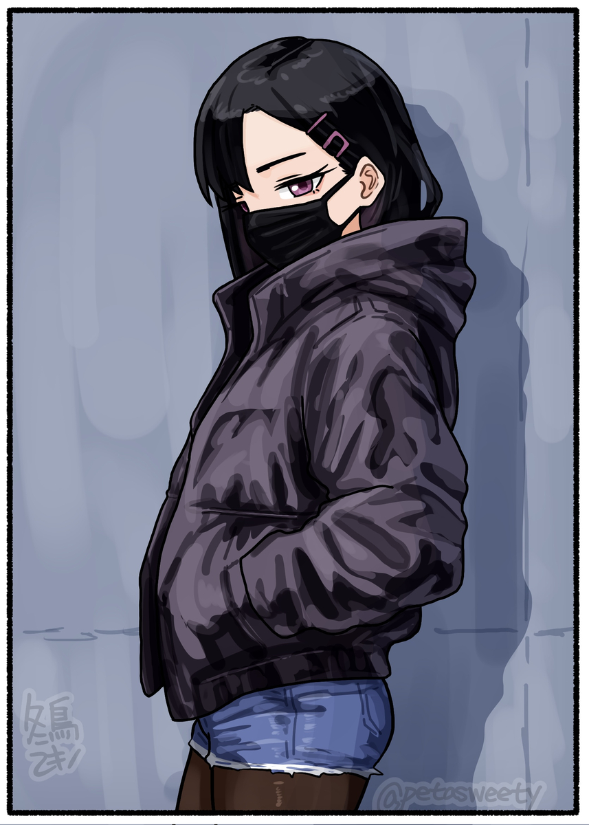 This is a pixiv picture whose title is 冬杏.