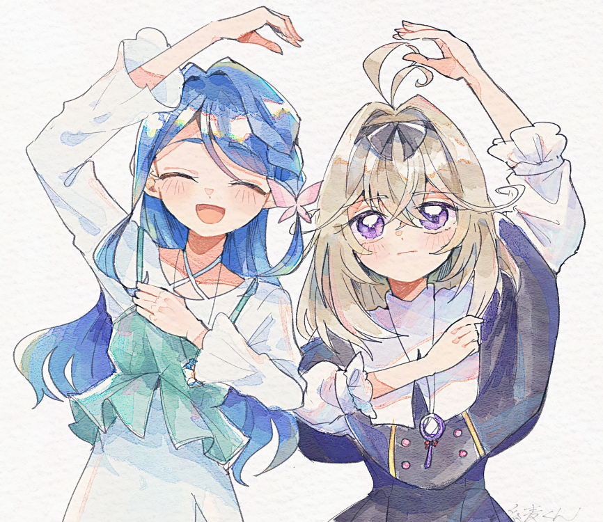 This is a pixiv picture whose title is くれ　と　るる.