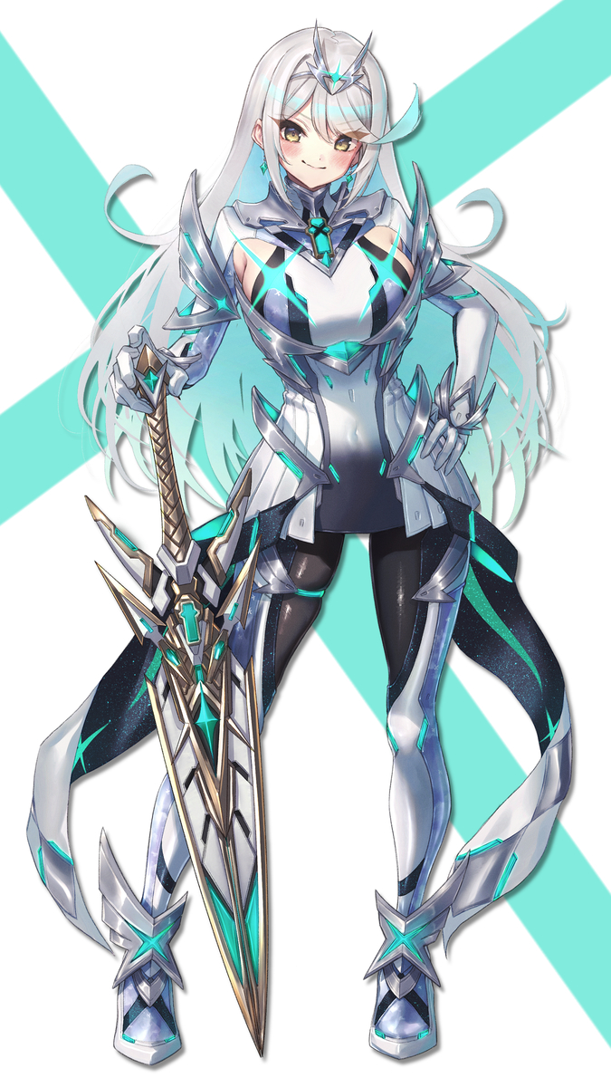 This is a pixiv picture whose title is 新衣装ヒカリ.