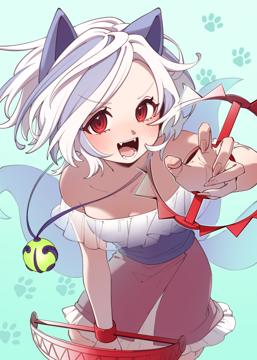 This is a pixiv picture whose title is がう！.