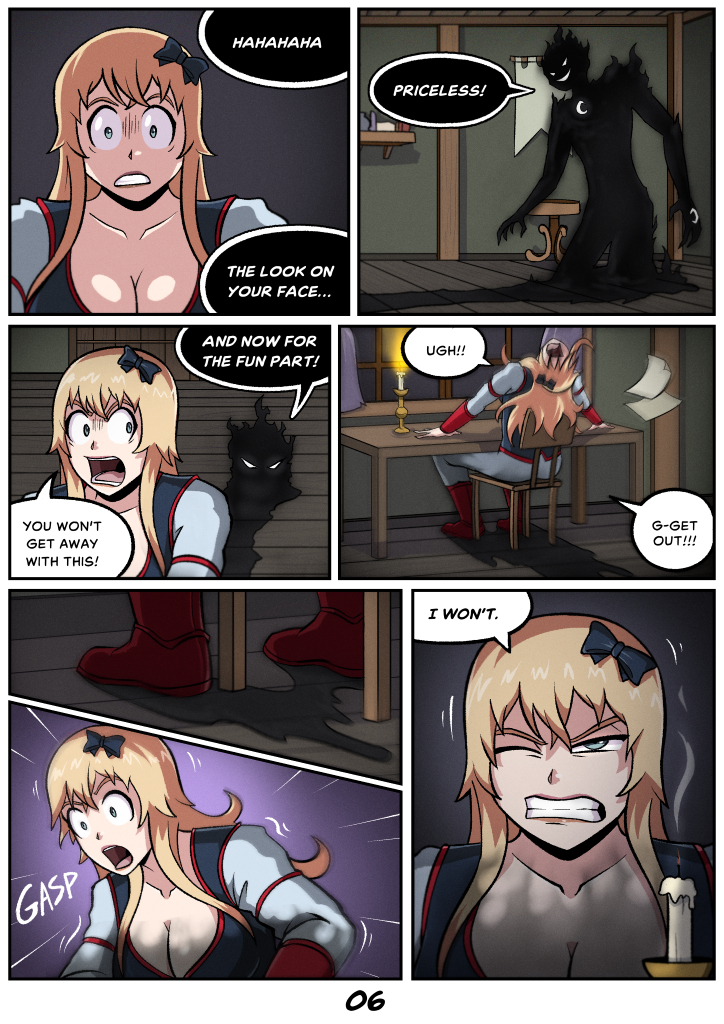 This is a pixiv picture whose title is Inquisitors Folly Comic Preview.