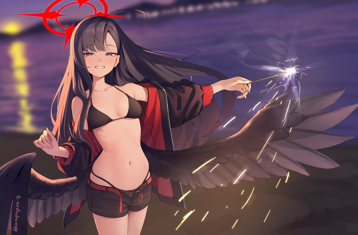 This is a pixiv picture whose title is イチカ.