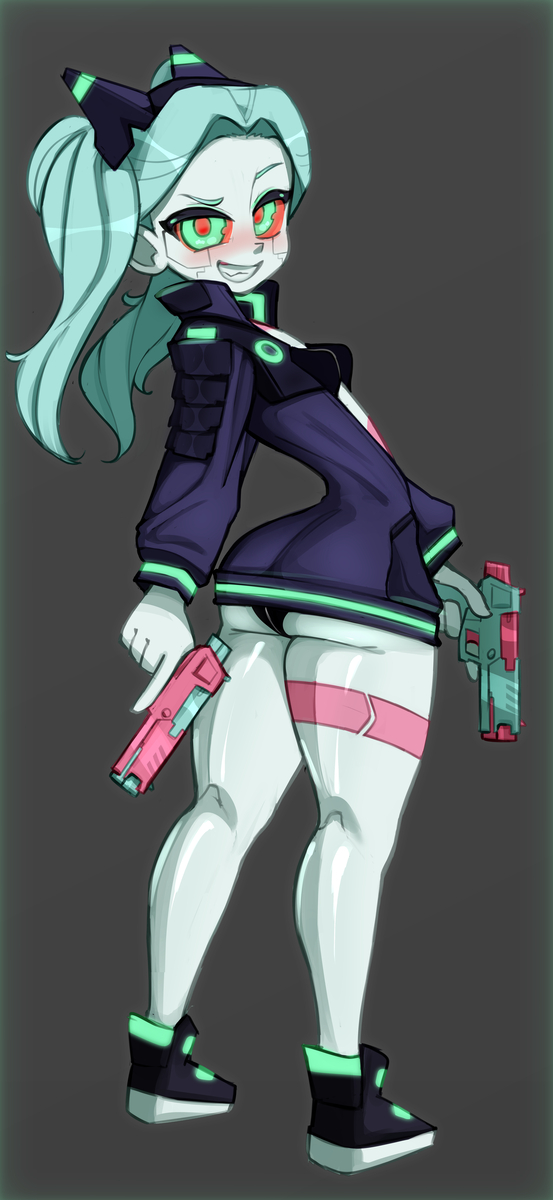 This is a pixiv picture whose title is Rebecca.