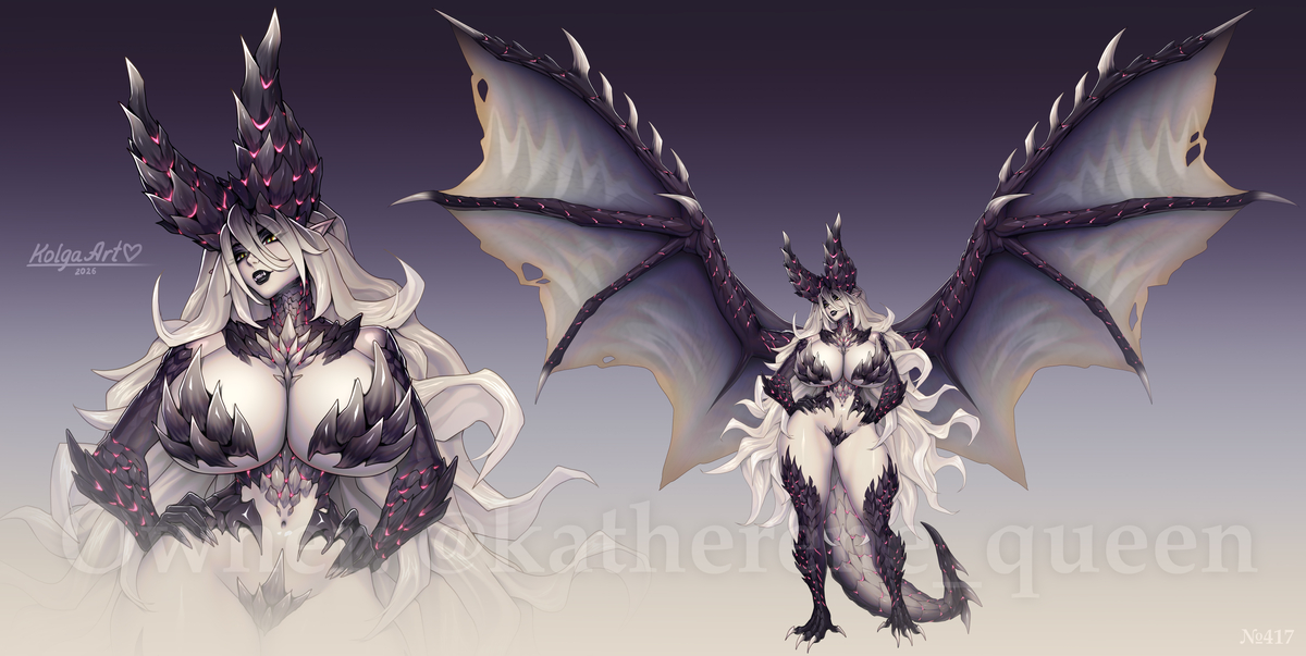 This is a pixiv picture whose title is Alatreon.