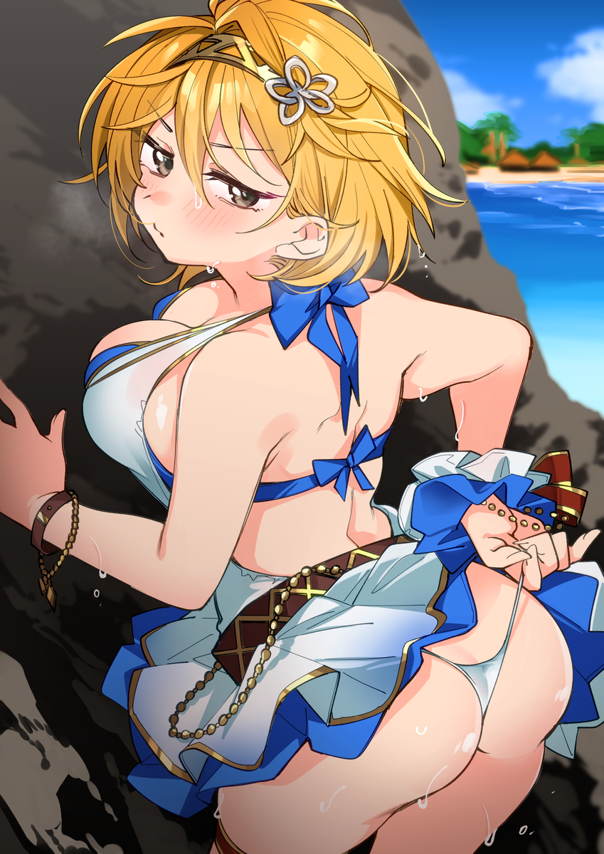 This is a pixiv picture whose title is も～….