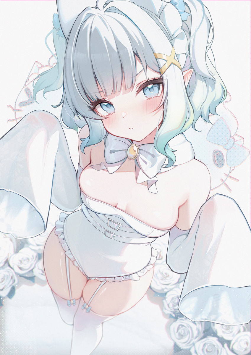 This is a pixiv picture whose title is Mint Fantome.