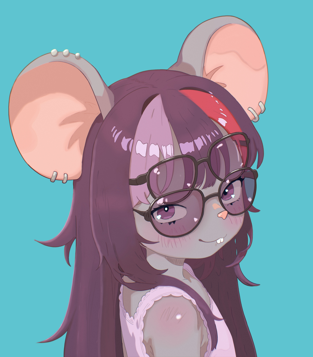 This is a pixiv picture whose title is comm - Mousy.