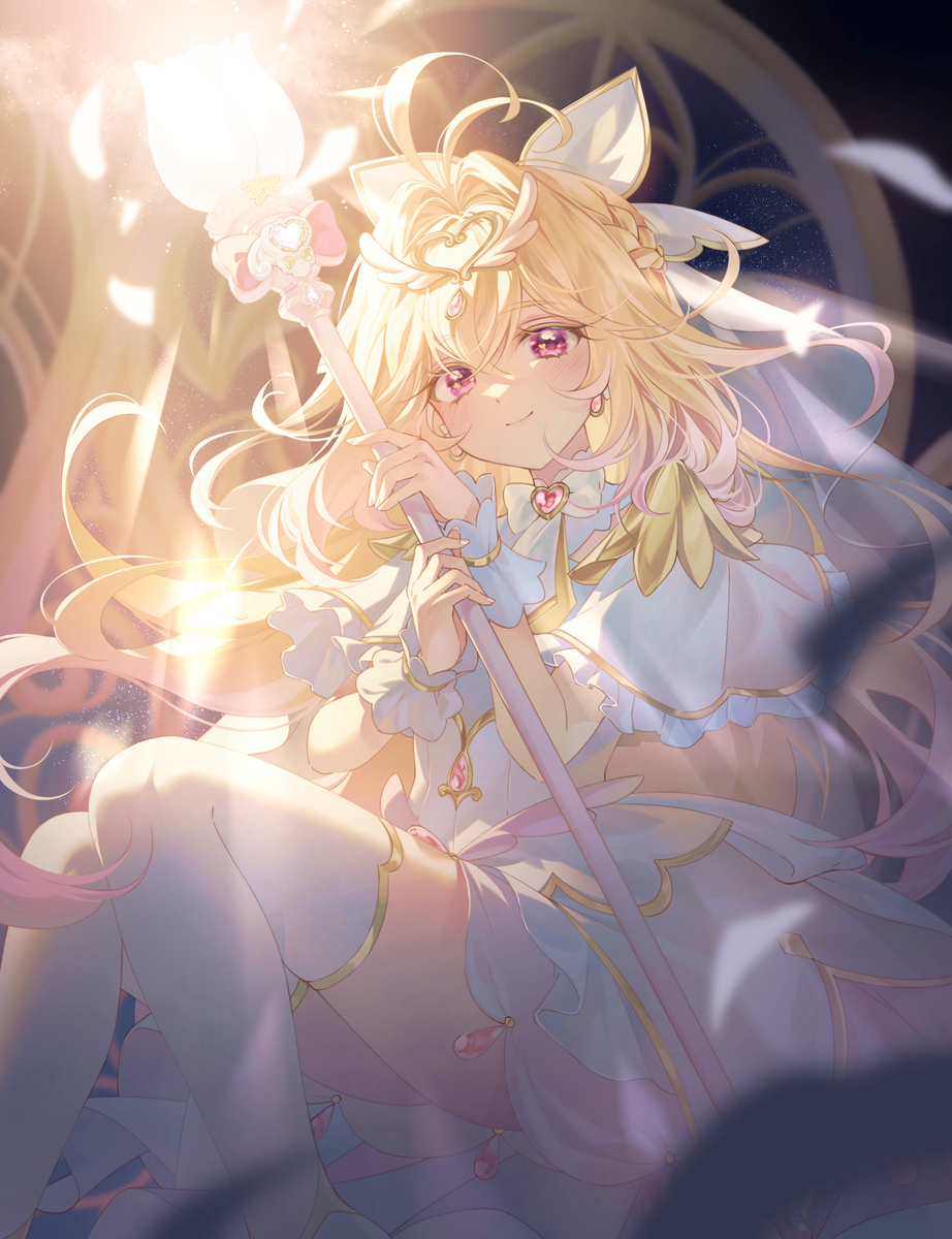 This is a pixiv picture whose title is キュアアルカナ🩶.