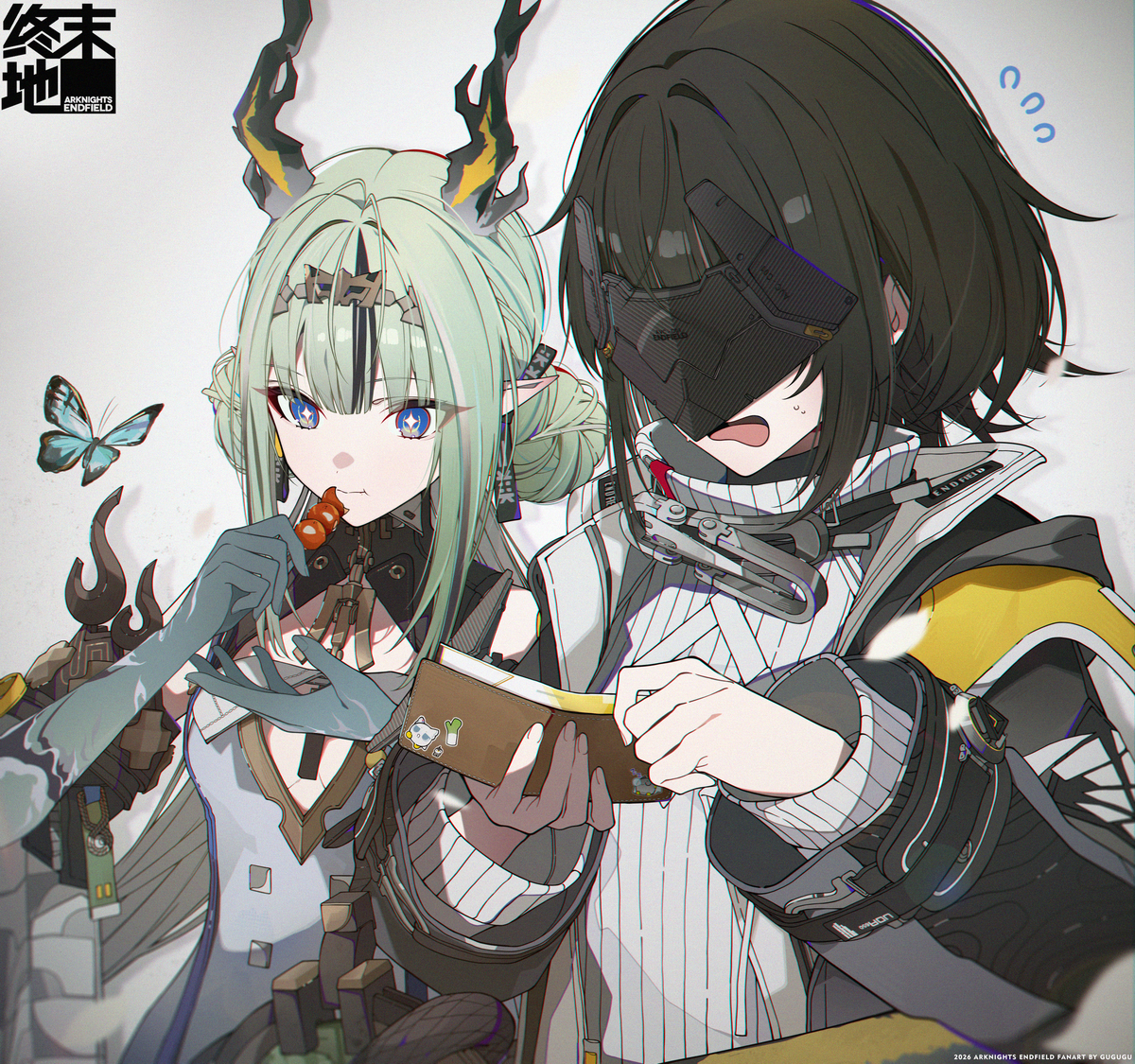 This is a pixiv picture whose title is 咕咕嘎嘎.