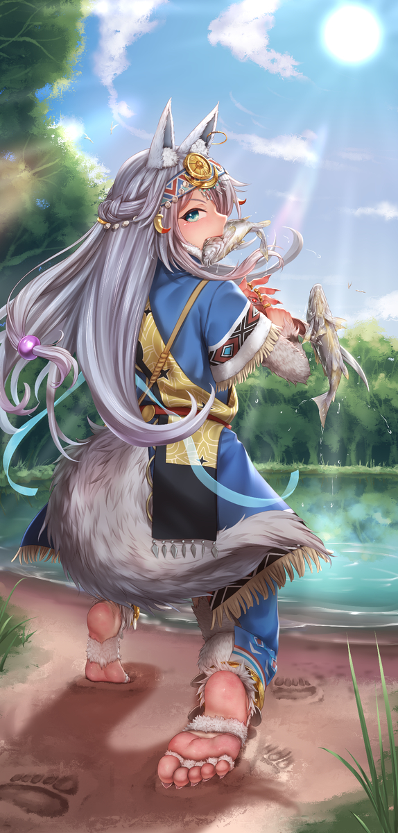 This is a pixiv picture whose title is [依賴品公開]娜可•庫•泰姆達.
