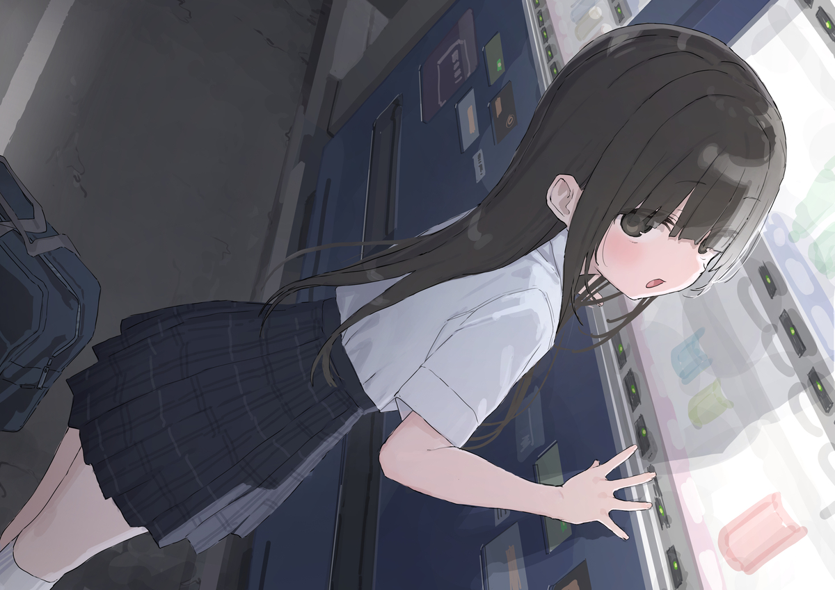 This is a pixiv picture whose title is 🥫.