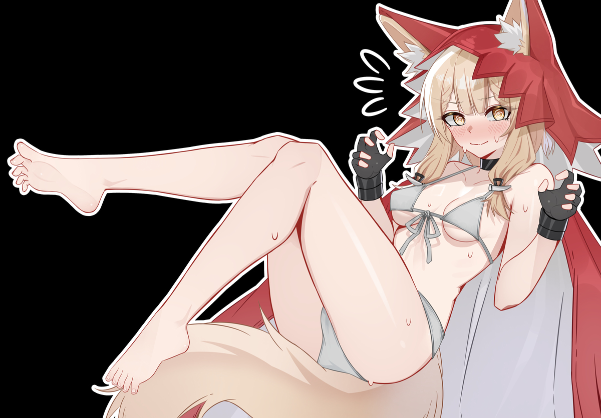 This is a pixiv picture whose title is 洛茜：大狗交交交（）.