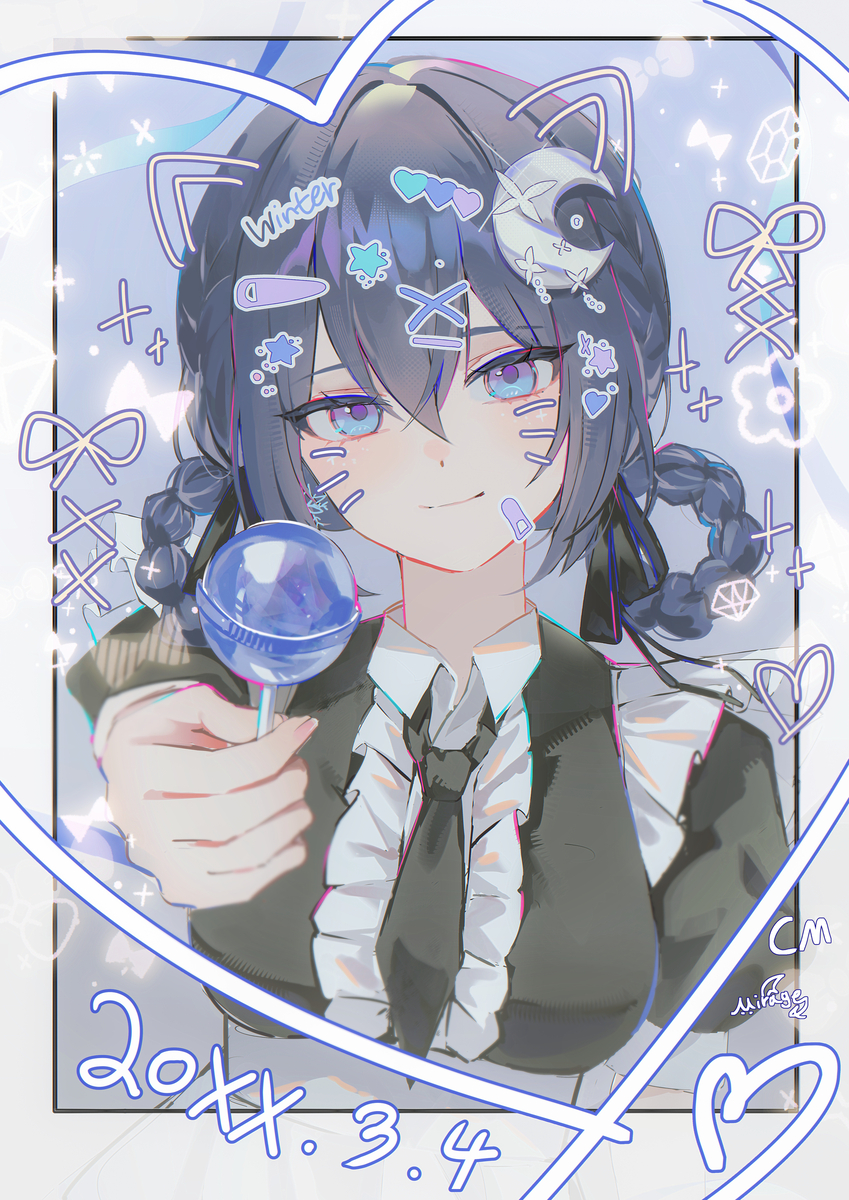 This is a pixiv picture whose title is Commission.