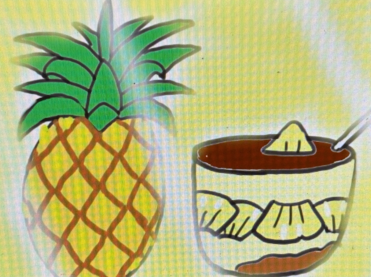 This is a pixiv picture whose title is パイナップルの日💛🍍💛.