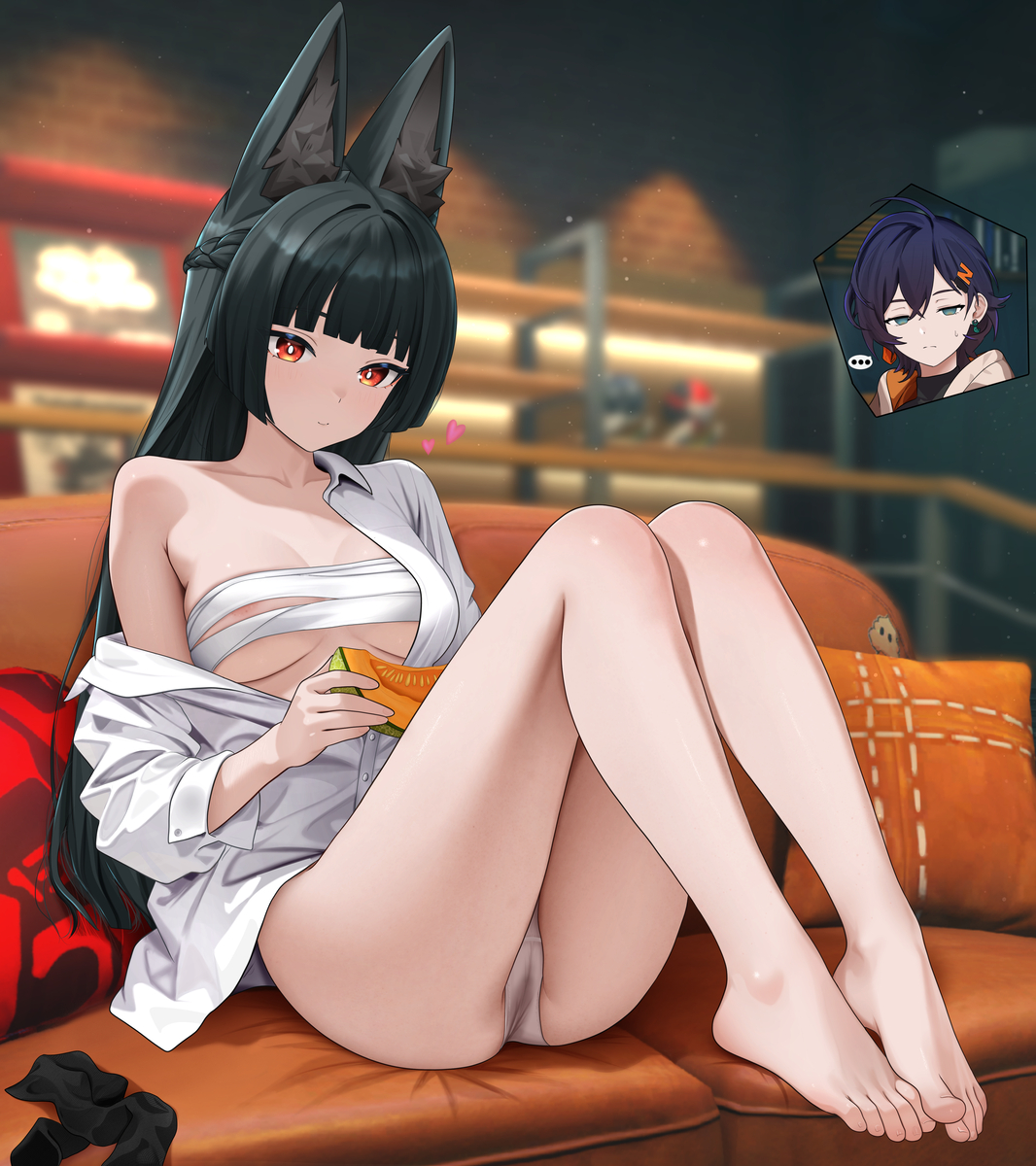 This is a pixiv picture whose title is Miyabi.