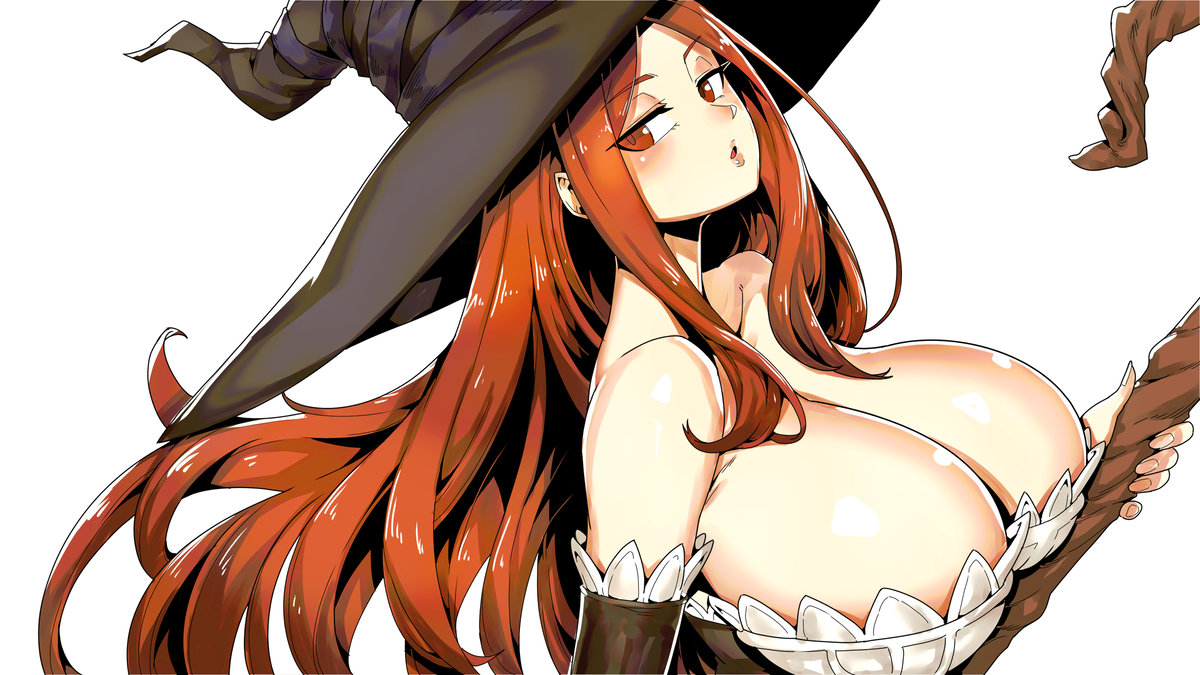 This is a pixiv picture whose title is Sorceress.