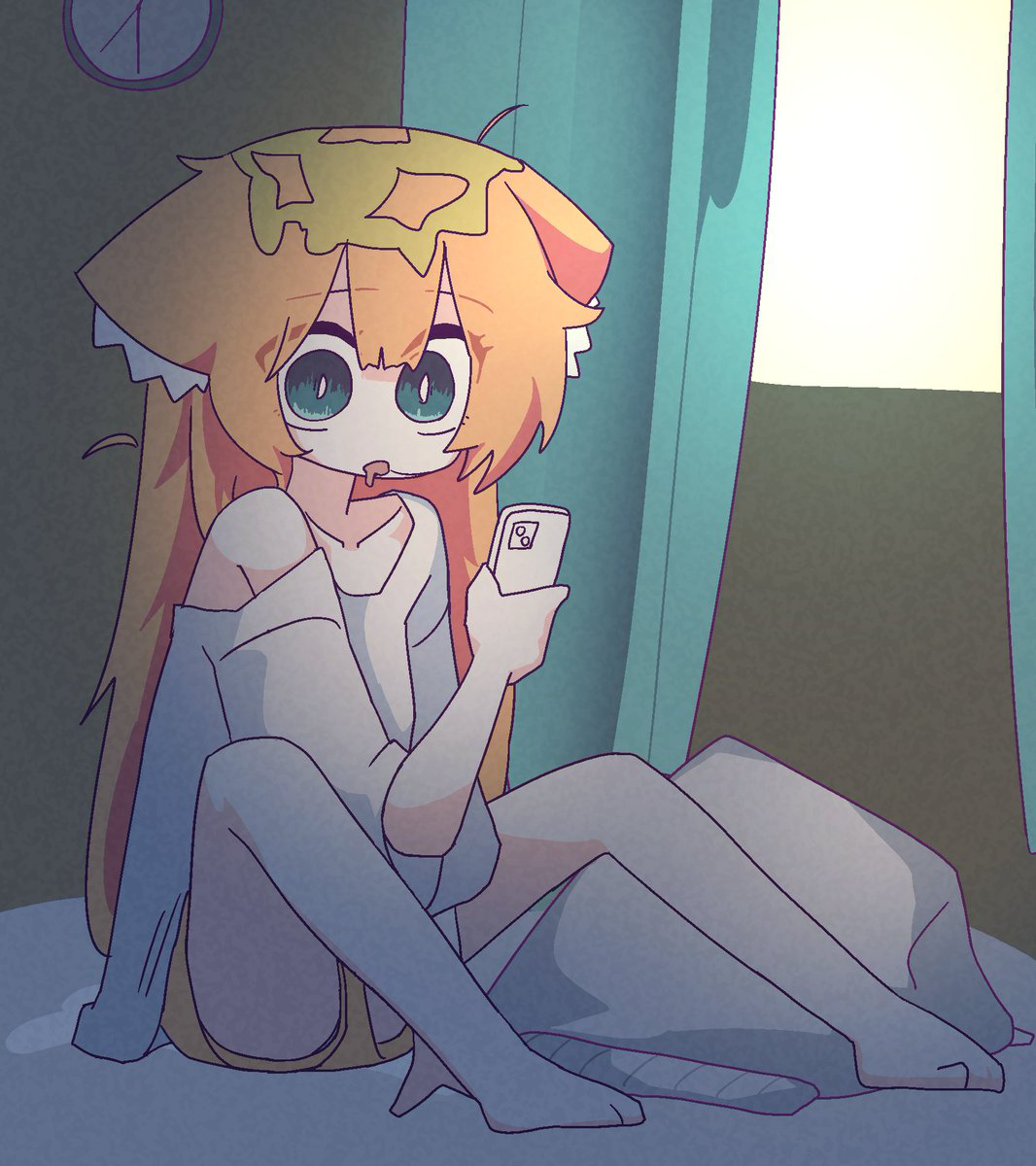 This is a pixiv picture whose title is 마릿.