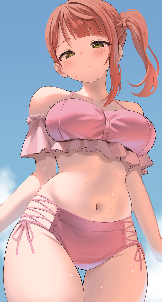 This is a pixiv picture whose title is 歩夢.