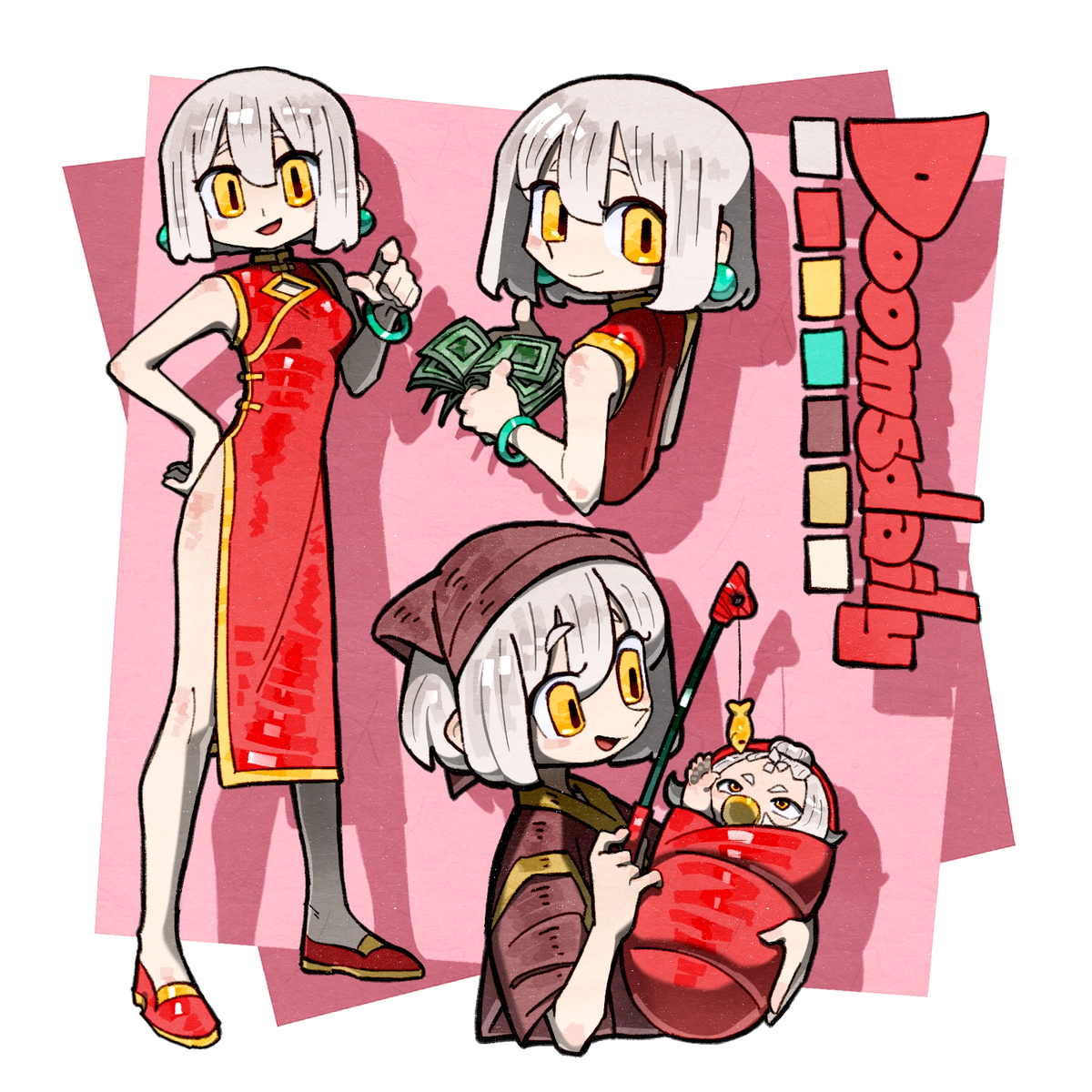 This is a pixiv picture whose title is Mother.