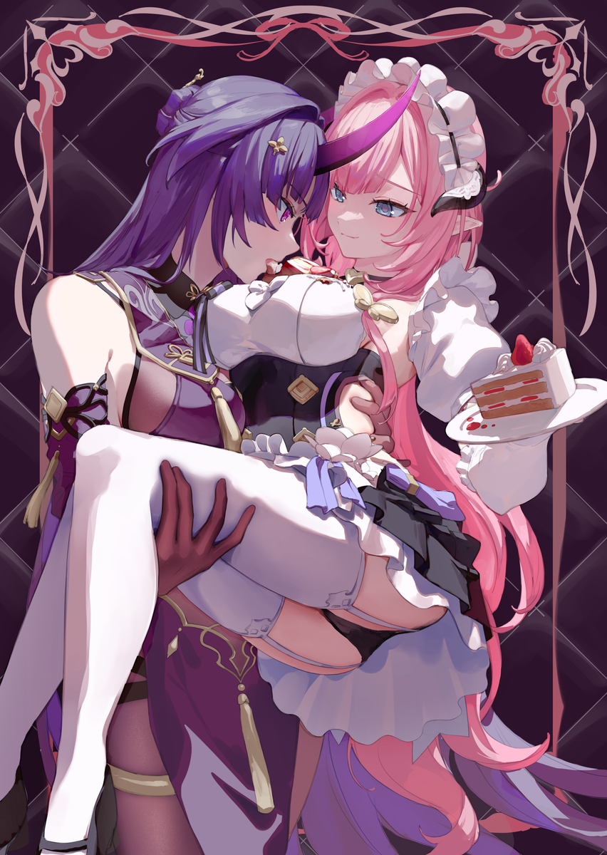 This is a pixiv picture whose title is 召し上がれ？.