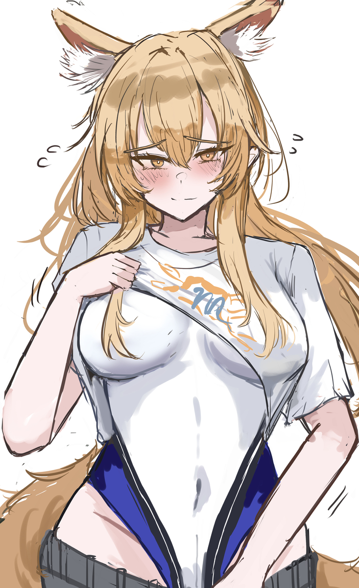 This is a pixiv picture whose title is 水着二アールさん‥‥‥.