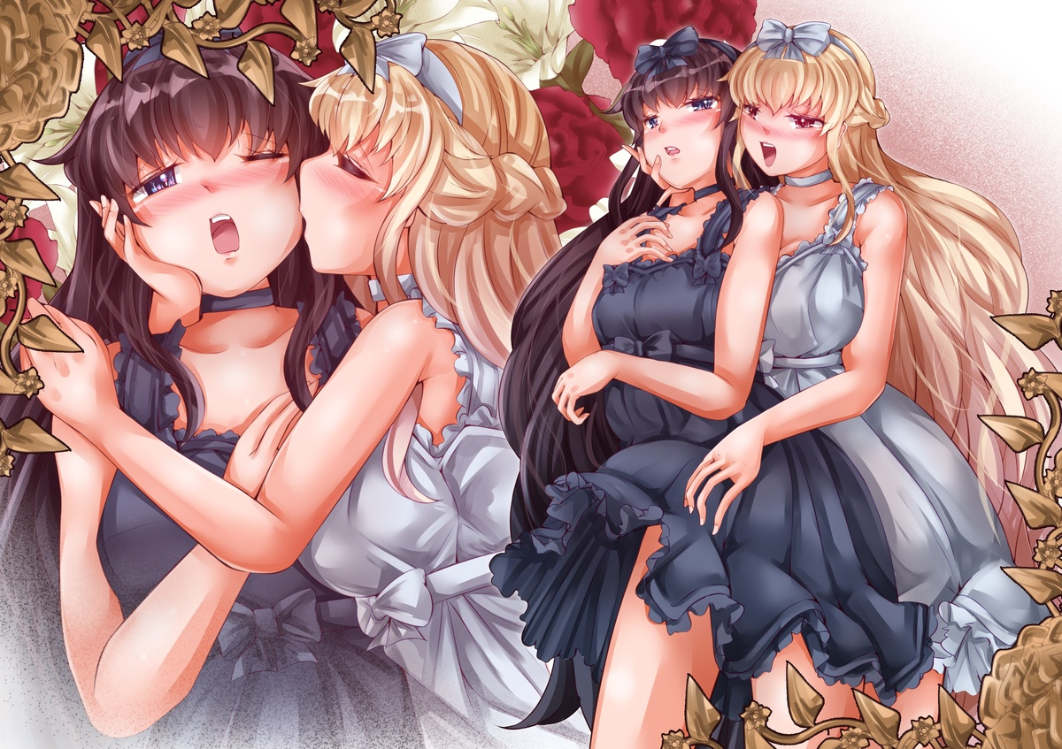 This is a pixiv picture whose title is Ｌ・Ｋ・Ｒ：今日もラブラブの一日ですわ.