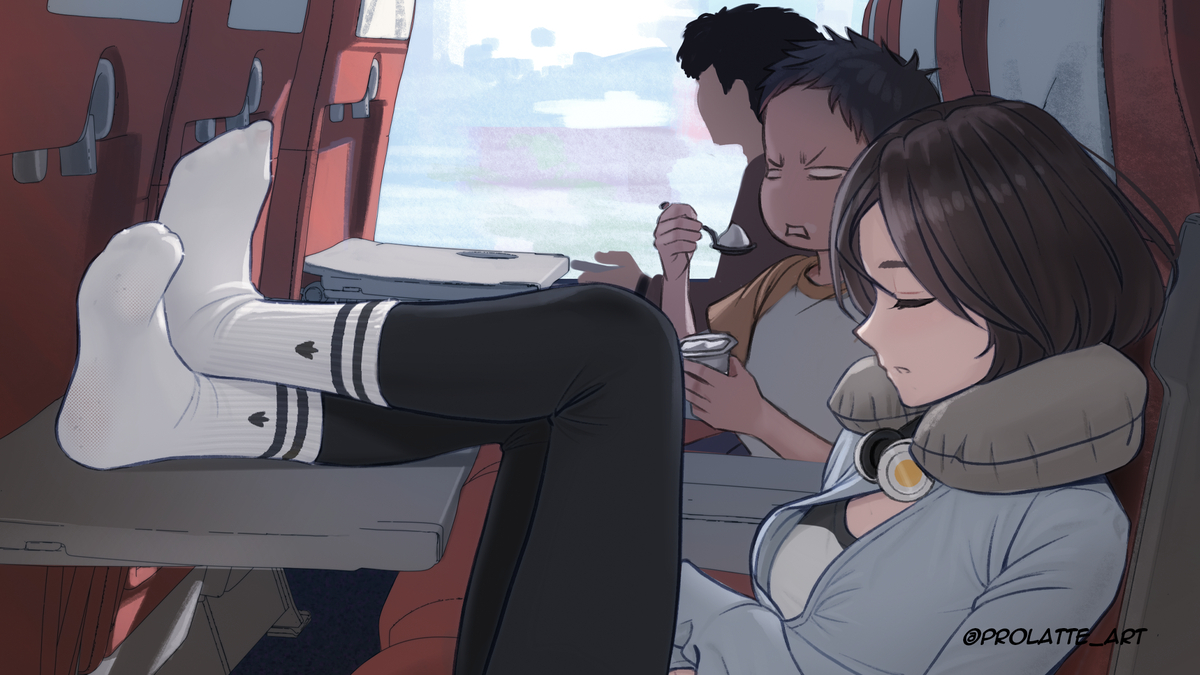 This is a pixiv picture whose title is うたた寝.