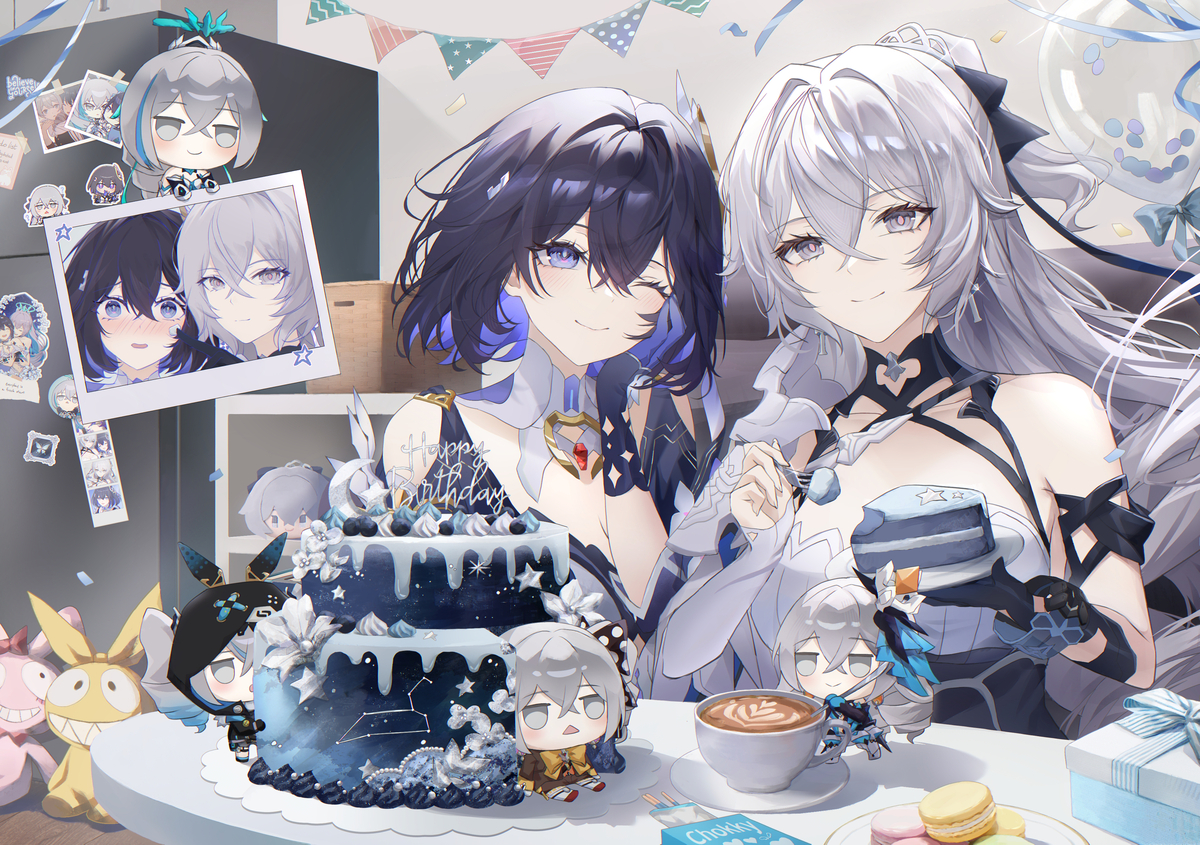 This is a pixiv picture whose title is Happy Birthday Bronya Zaychik.