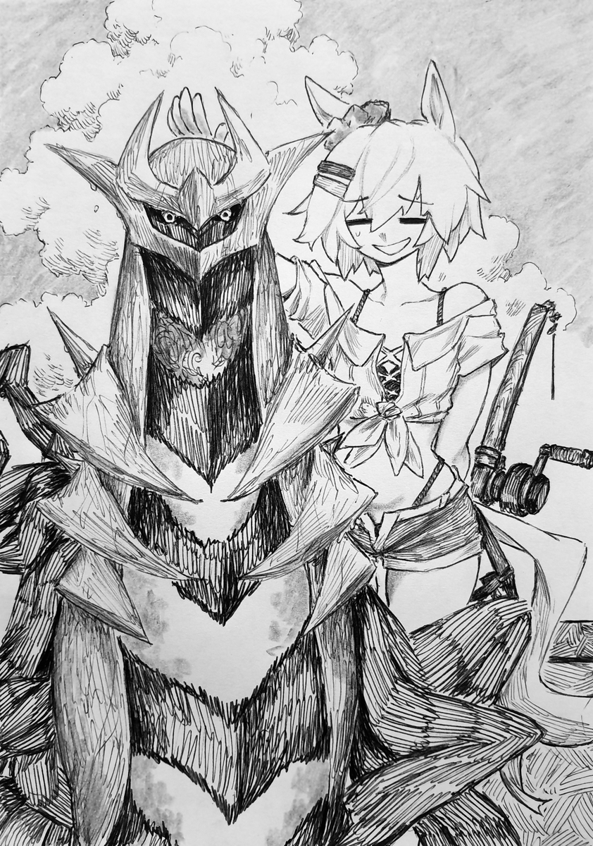 This is a pixiv picture whose title is Fih.
