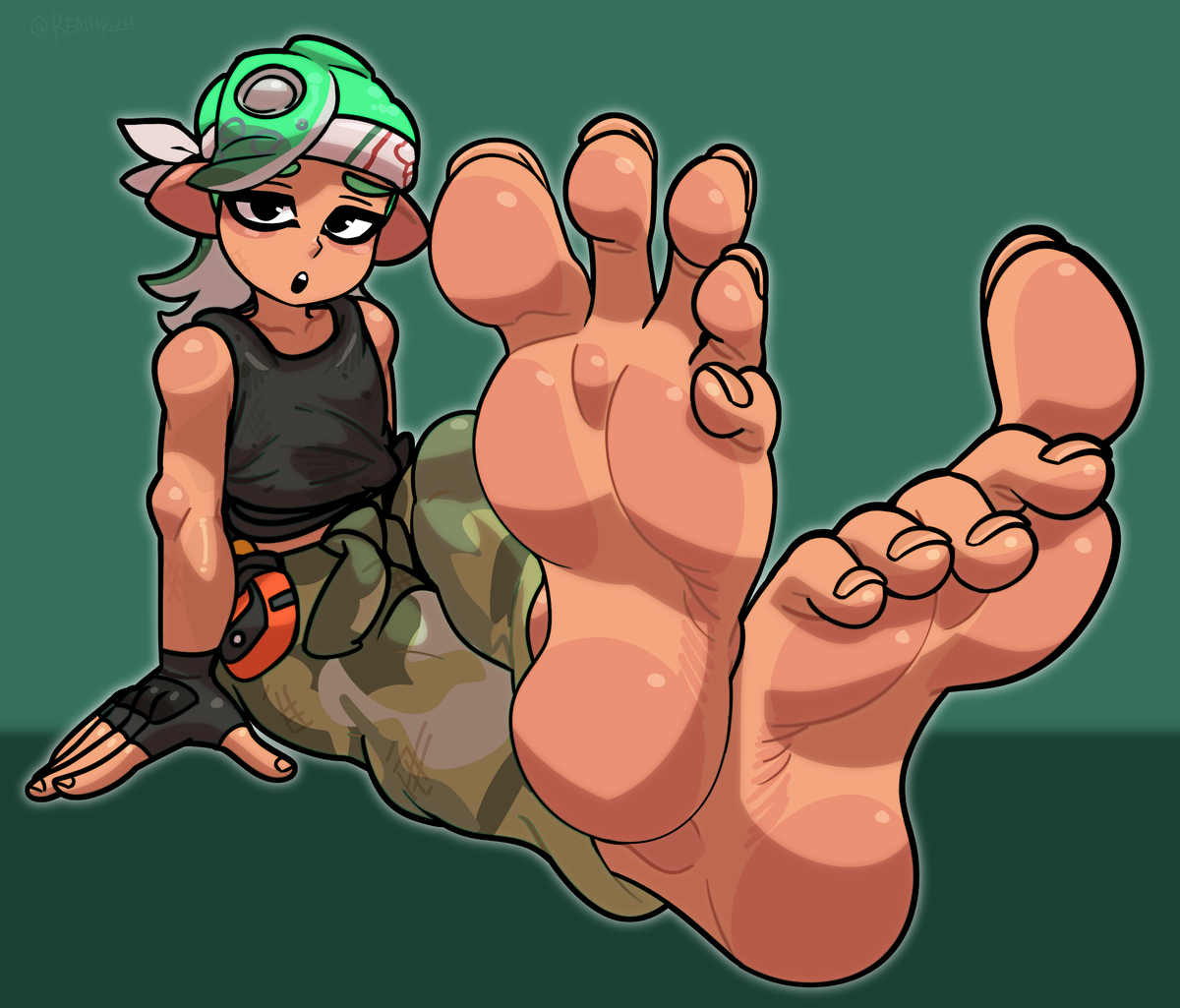 This is a pixiv picture whose title is OC Commission.
