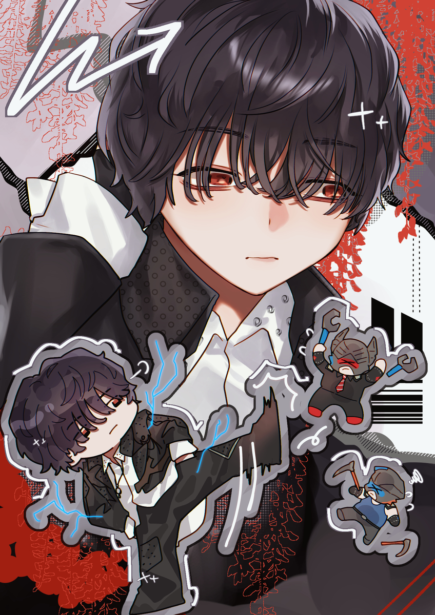 This is a pixiv picture whose title is 鉄壁.