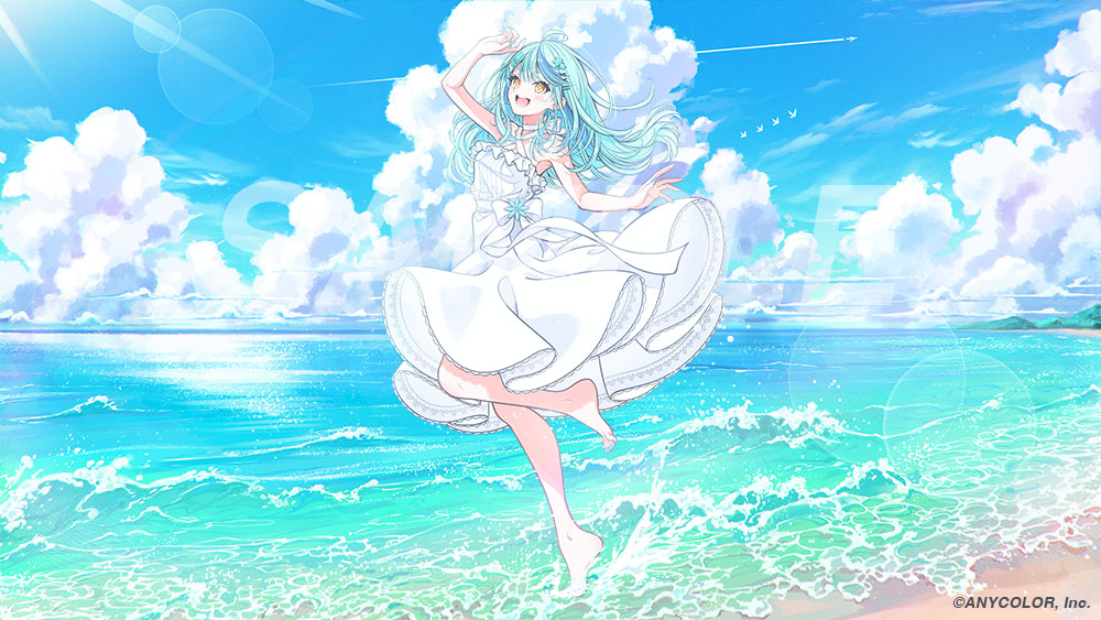 This is a pixiv picture whose title is 珠乃井ナナ『Henceforth』.