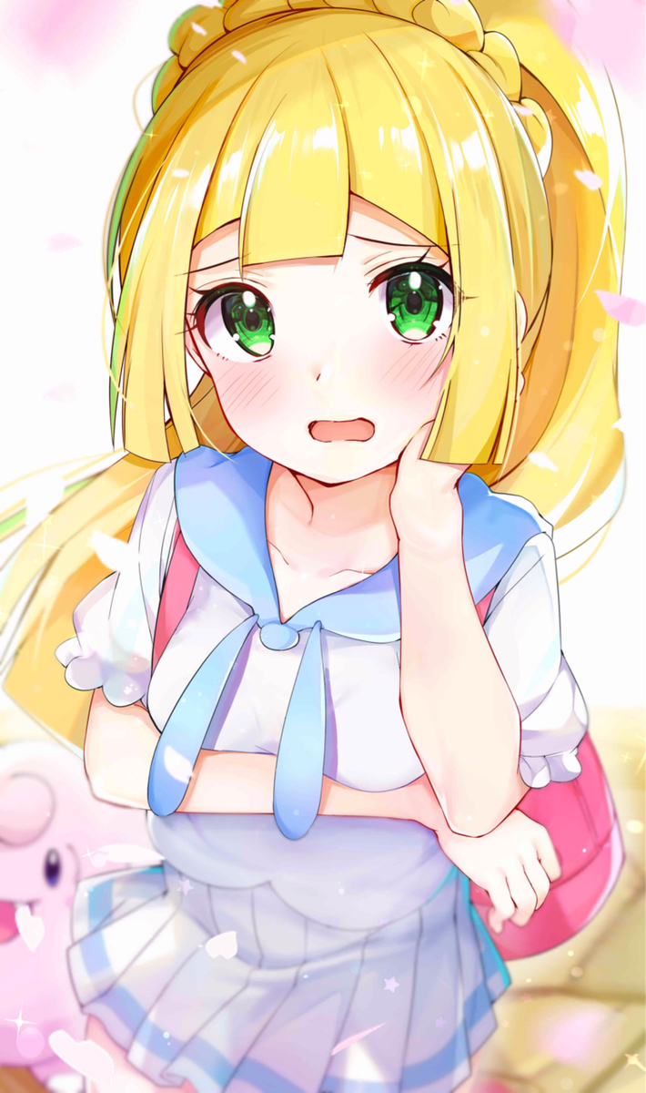 This is a pixiv picture whose title is ｢かわいいって..私に言ってるんですか!?｣.
