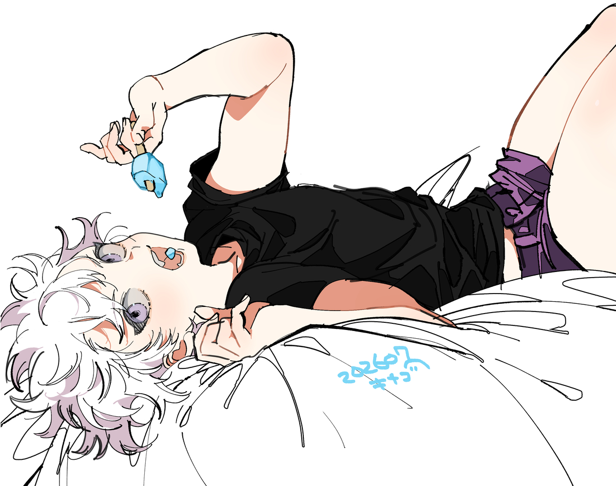 This is a pixiv picture whose title is キルア2012→2026.