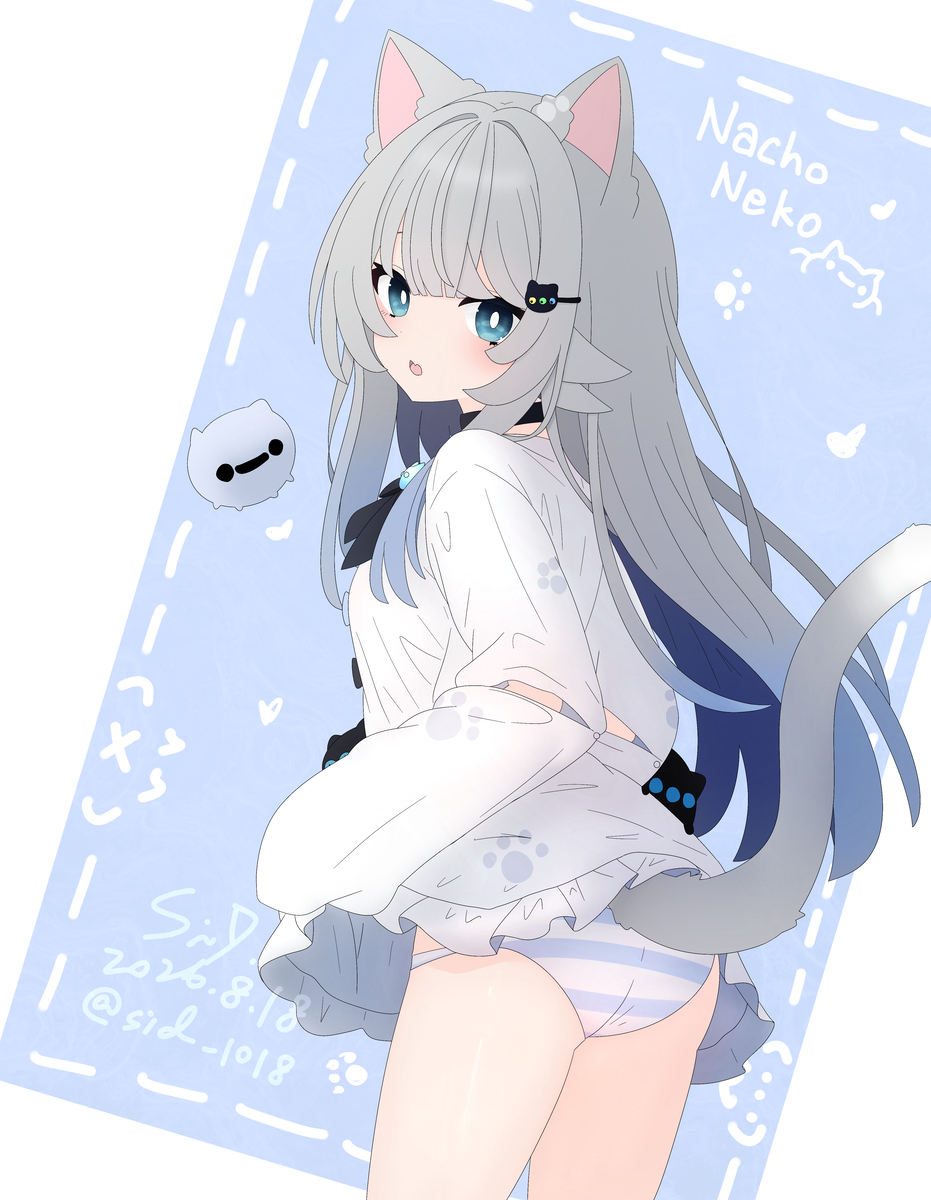 This is a pixiv picture whose title is なちょ 匕(^๏๏๏ᐟ\.