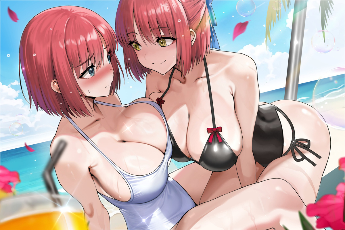 This is a pixiv picture whose title is SKEB.