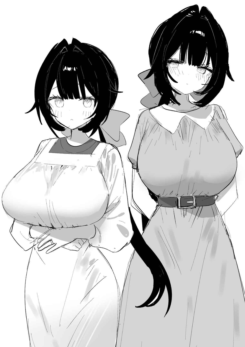 This is a pixiv picture whose title is 奥さん.