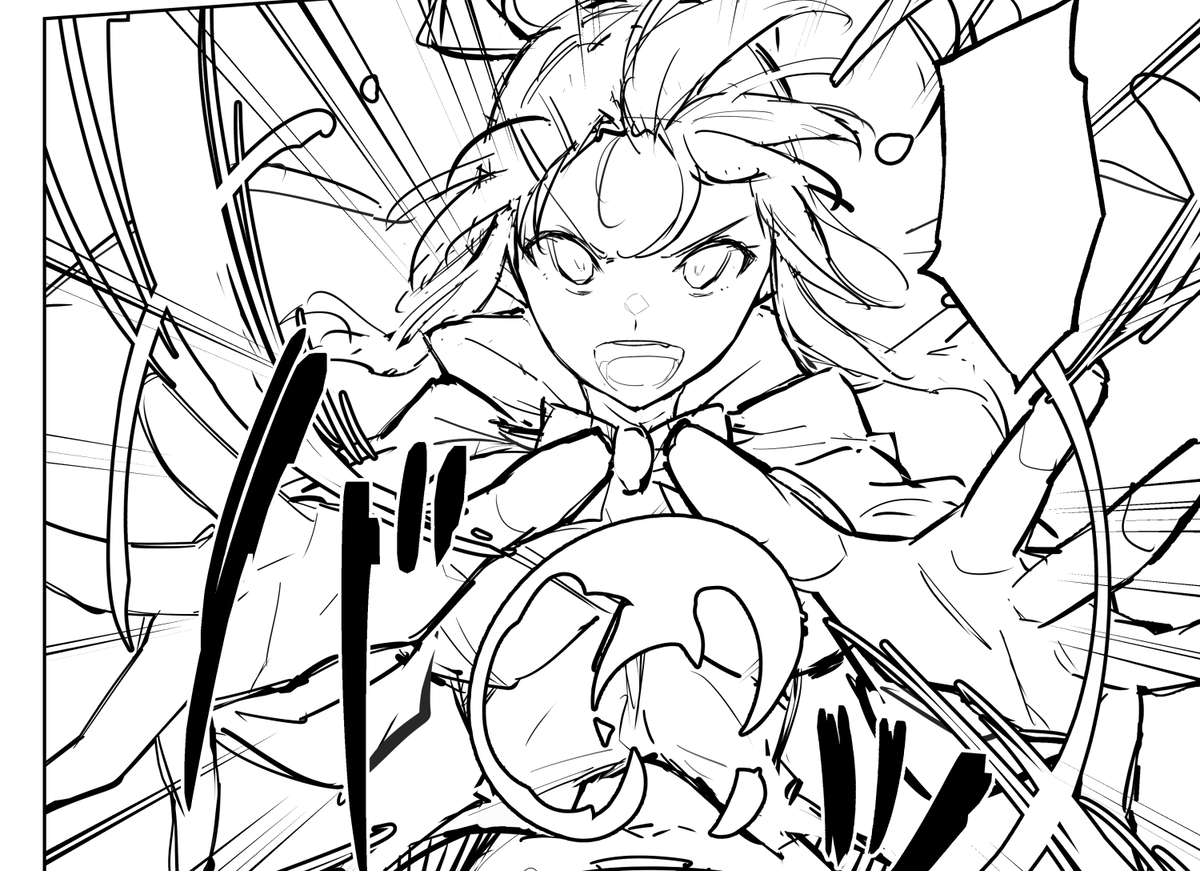 This is a pixiv picture whose title is エフェクトでそれっぽくしていく.