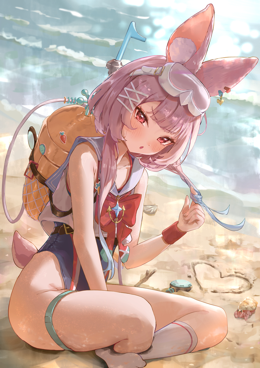 This is a pixiv picture whose title is カリンちゃん🐰 💓.