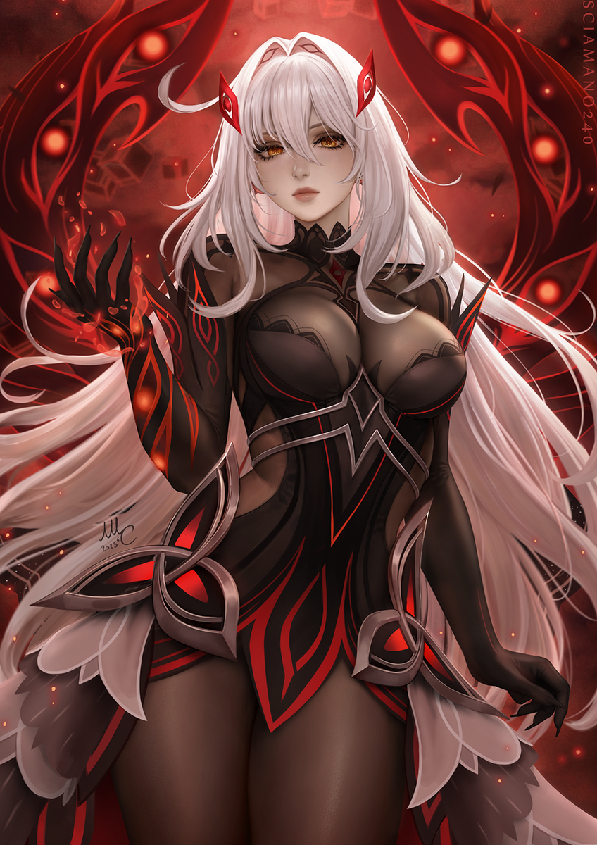 This is a pixiv picture whose title is Ronova - Genshin Impact (update).