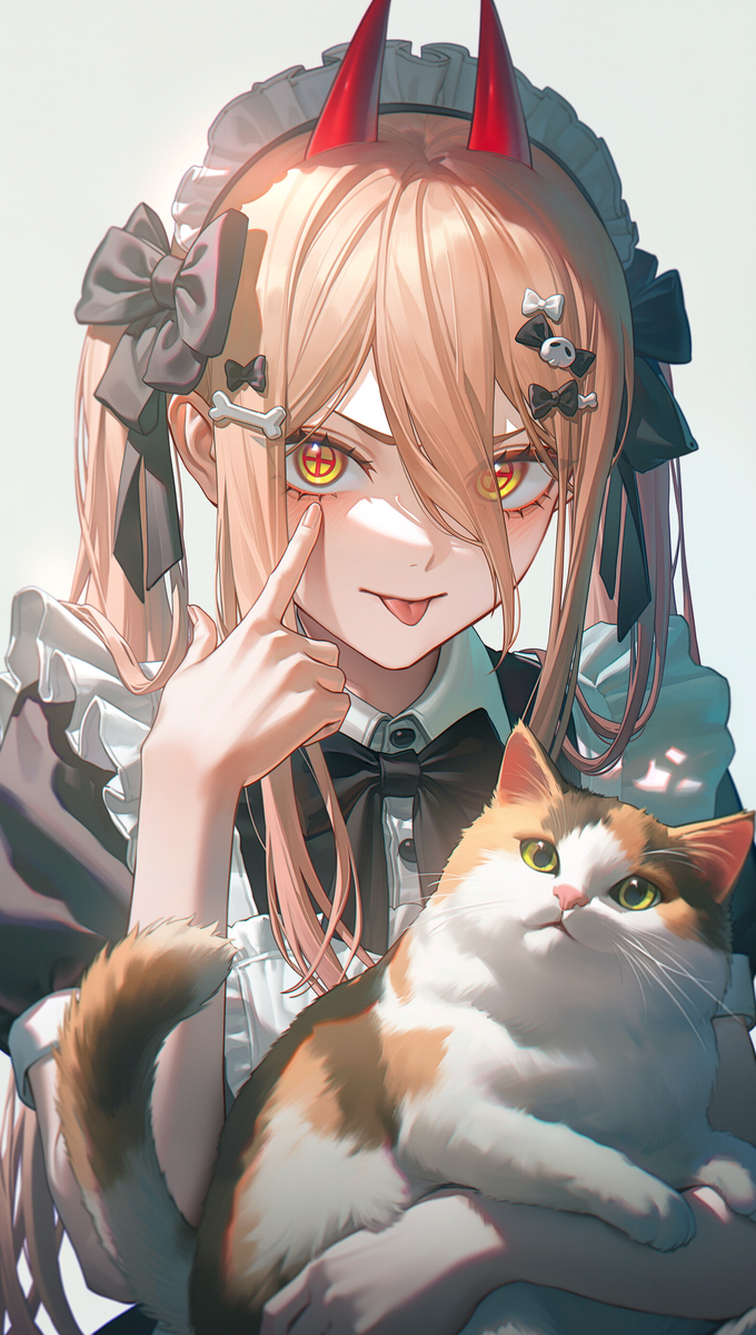 This is a pixiv picture whose title is Power!!.