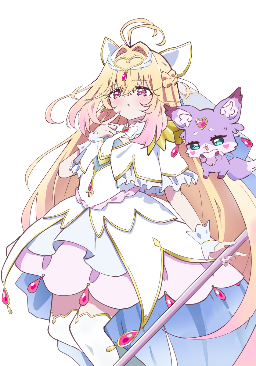 This is a pixiv picture whose title is キュアアルカナ.