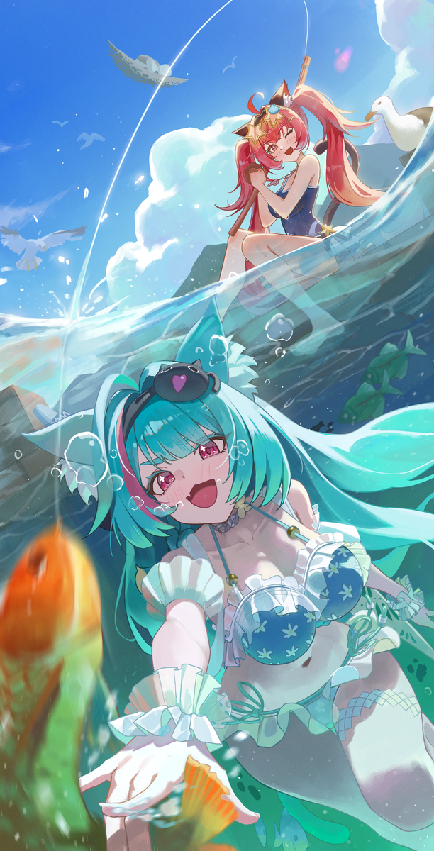 This is a pixiv picture whose title is 私の！.