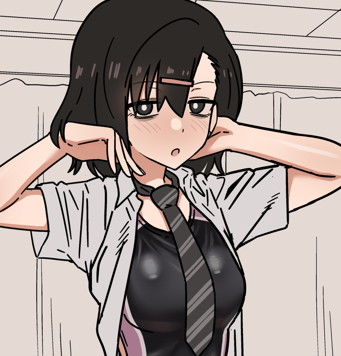 This is a pixiv picture whose title is 無題.
