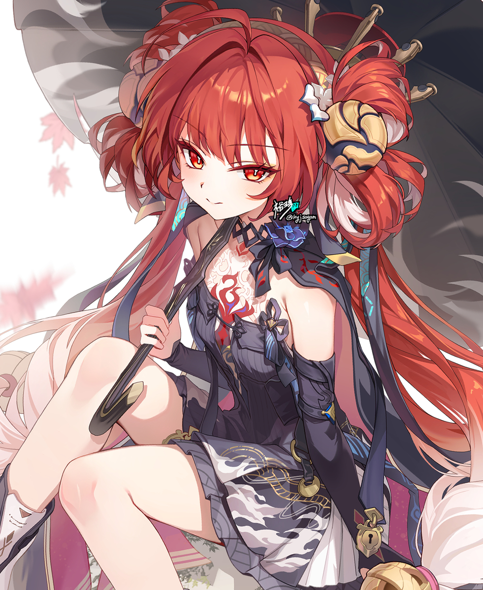 This is a pixiv picture whose title is suoming(鎖暝 / サメイ).