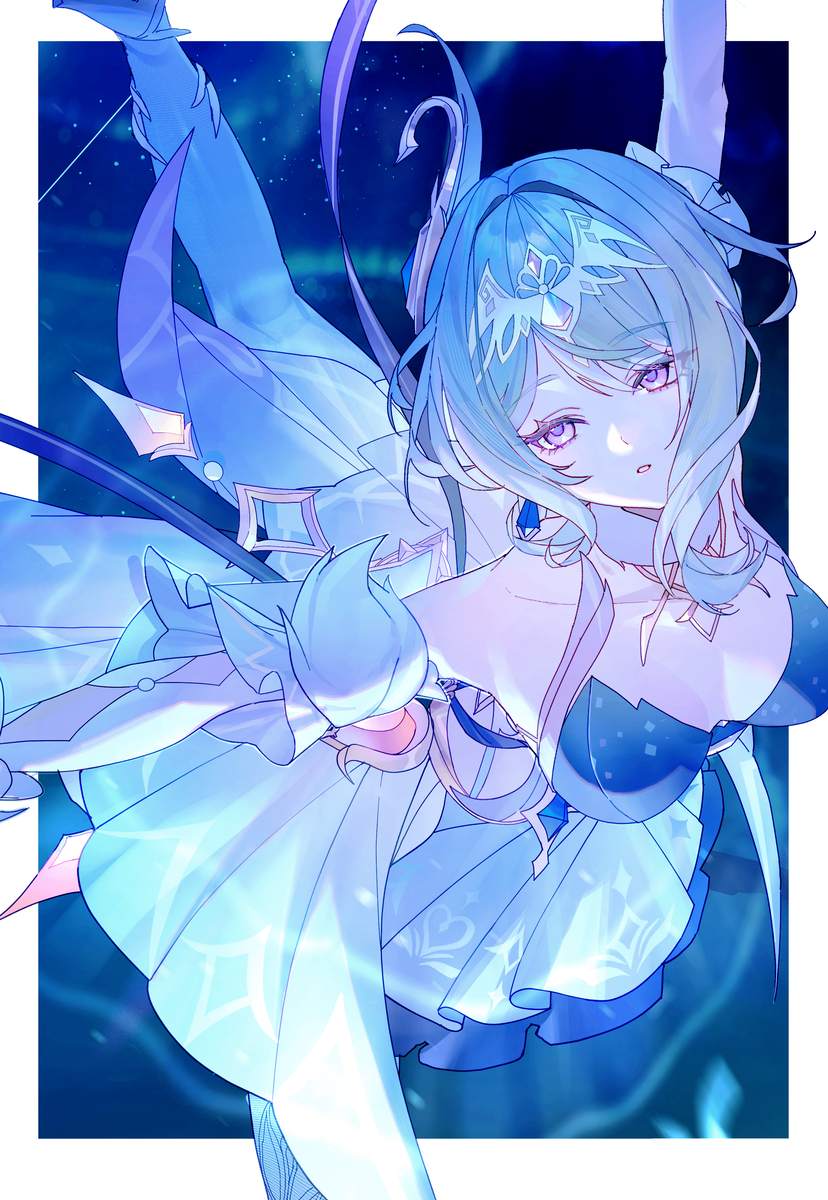 This is a pixiv picture whose title is オデット.