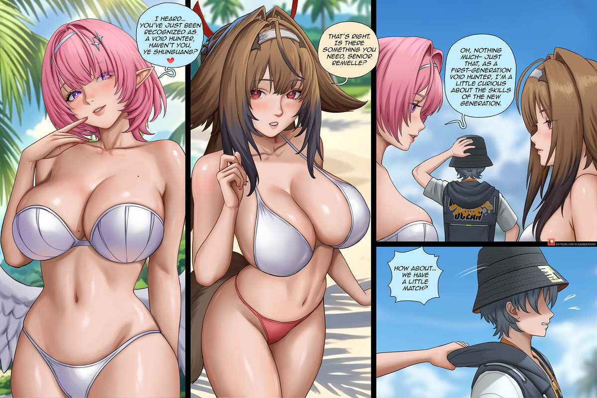 This is a pixiv picture whose title is Void Hunter challenge part 02.