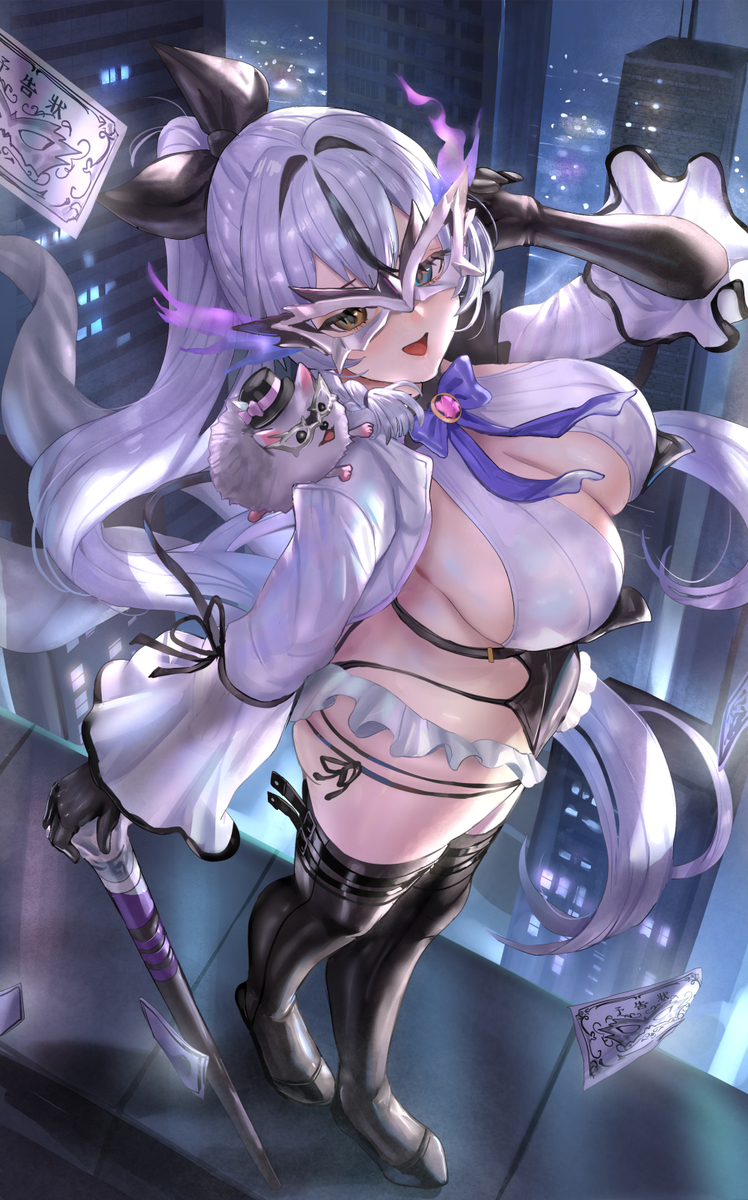 This is a pixiv picture whose title is ファントム.