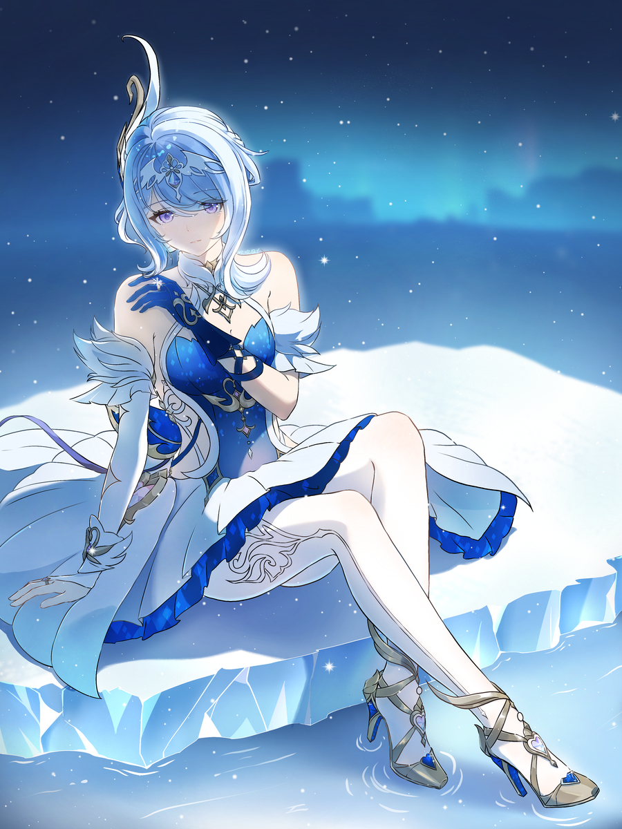 This is a pixiv picture whose title is 奥黛塔 泠夜.