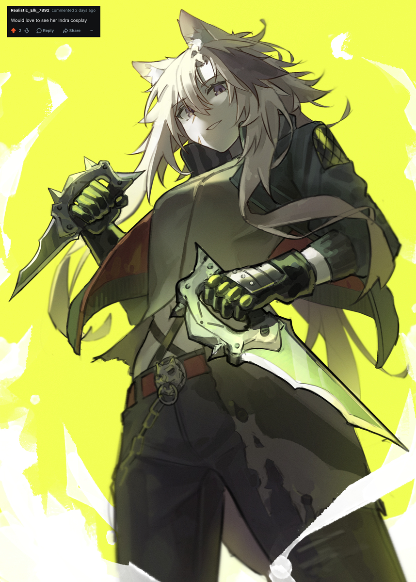 This is a pixiv picture whose title is not indra.